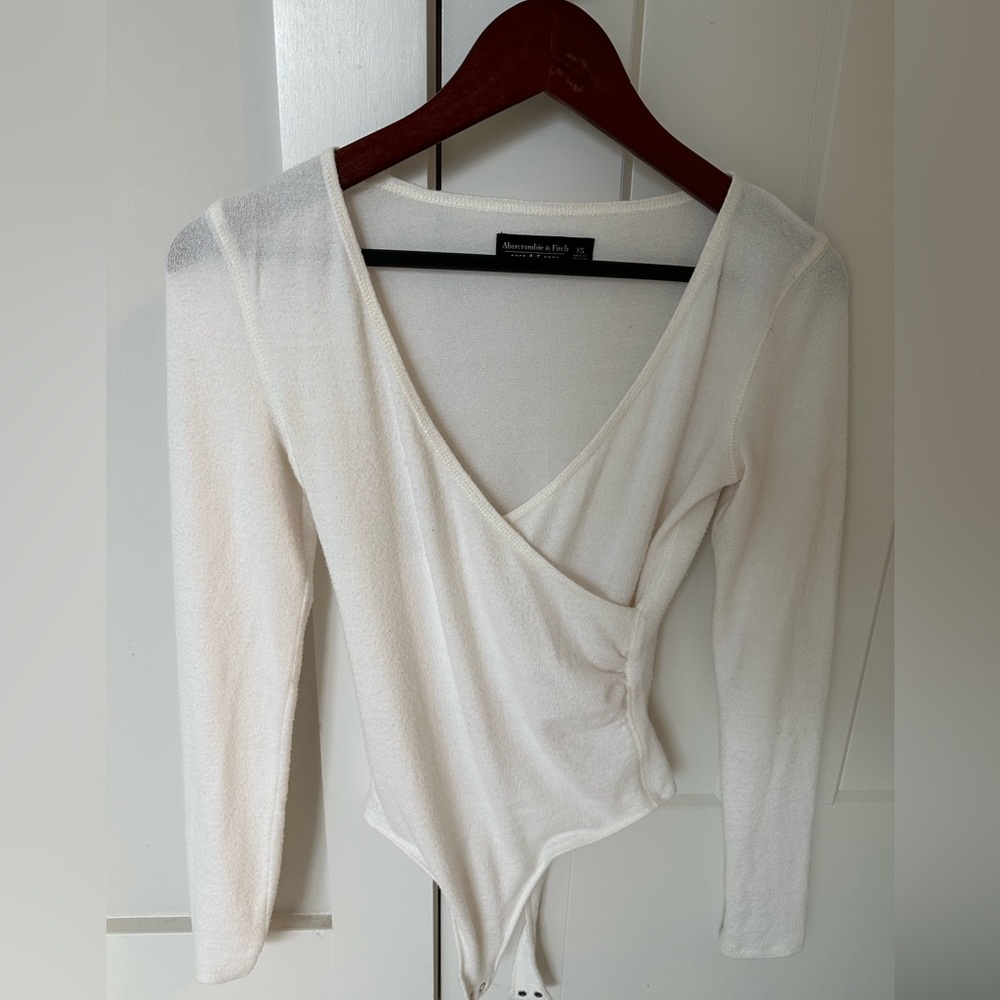 Abercrombie Wrap Top Bodysuit